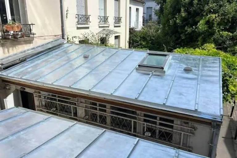rénovation toît plat acier vichy allier